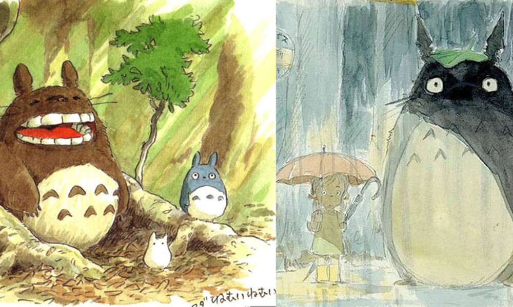 Mi Vecino Totoro arte conceptual