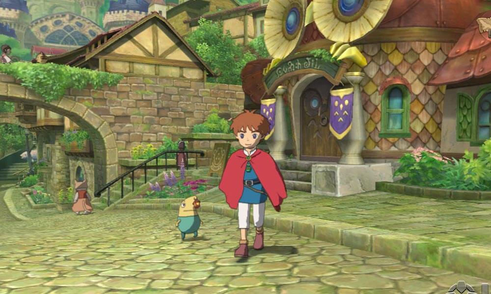 Frame de Gameplay Ni no Kuni