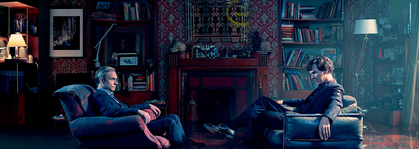 Banner de la serie Sherlock